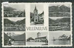 DISTRICT D´AIGLE ///  VILLENEUVE - MULTIVUE  - TB - Villeneuve