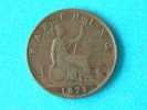 1873 - FARTHING / KM 747.2 (  For Grade, Please See Photo ) !! - B. 1 Farthing