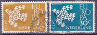 NEDERLAND - Michel - 1961 - Nr 765/66 - Gest/Obl/Us - Used Stamps