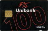 # DANMARK DANMONT-26 Unibank - BetalingsService 100 Mac  5000ex Tres Bon Etat - Danemark