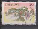 Zimbabwe  Used 1990,  Bus Transport, - Zimbabwe (1980-...)