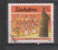 Zimbabwe Used 1985, 35c Traditional Dance, Culture - Zimbabwe (1980-...)