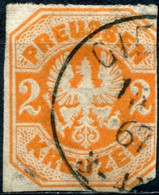 Pays :  20,11 (Allemagne : Prusse)  Yvert Et Tellier N° :  24 (o) - Used