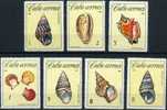 Cuba 1966 Mi.No. 1194 - 1200 Kuba Shells Marine Life 7v 1966 MNH** 7,50 € - Coneshells