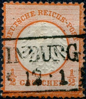 Pays :  22,2 (Allemagne : Empire)    Yvert Et Tellier N°:   3 (o) - Used Stamps