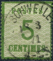 Pays : 189,1 (France : Alsace-Lorraine)      Yvert Et Tellier N° :     4 (o) - Used Stamps