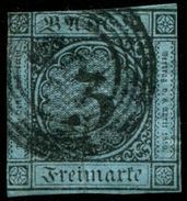 Pays :  20,4 (Allemagne: Bade (Grand-Duché))   Yvert Et Tellier N° :   7 (o) - Used