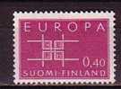 PGL - EUROPA CEPT 1963 FINLANDE Yv N°556 ** - 1963