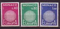 PGL - EUROPA CEPT 1970 MONACO N°819/21 ** - 1970