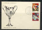 Pologne Poland Polen  FDC N°YT  1858 Coupe Europe Des Clubs Finale 1970 Manchester_ Gornik Zabrze - UEFA European Championship