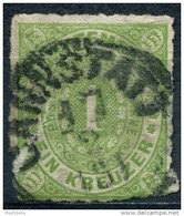 Pays :  20,61 (Allemagne: Wurtenberg (Royaume : Charles Ier (1864-1888)  Yvert Et Tellier N° :  36 (o) - Afgestempeld