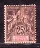 1892French Congo Sc#127    A3 MH* - Unused Stamps