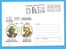 Albert Einstein Nobel Prize ROMANIA  Stationery Cover 1999. - Albert Einstein