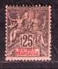 1892French Guinea SC#10  A1 MH* - Usati