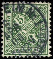 Pays :  20,62 (Allemagne: Wurtenberg (Royaume : Guillaume II (1888-1919))  Yvert Et Tellier N° : S   17 (o) - Usados