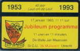 # NETHERLANDS RDZA10 1953-1993 Jubileum Programma 4 Landis&gyr   Tres Bon Etat - Privées