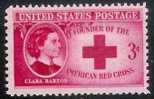 1948 USA "Clara Barton" Founder Of Red Cross Stamp Sc#967 Famous - Ongebruikt