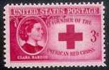 1948 USA "Clara Barton" Founder Of Red Cross Stamp Sc#967 Famous - Nuevos