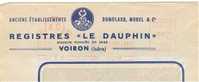 Isère, Voiron, Dauphin, Classe Ouverte - Enveloppe Entière   (F1084) - Delfine