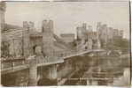 Conway Bridge And Castle, NORTH WALES - Caernarvonshire