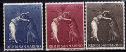 REPUBBLICA DI SAN MARINO 1968 NATALE CHRISTMAS NOEL WEIHNACHTEN NAVIDAD SERIE COMPLETA COMPLETE SET MNH - Neufs