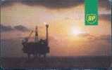 # UK_OTHERS OFFSHORE-BritishPetroleum -R4E IPL (on Reverse) 100 Iitl 04.91  Tres Bon Etat - [ 2] Oil Drilling Rig