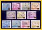 Vatican 1981.voyage Du Pape. N 715 .25 Neuf X X. Série Compl. 11 Valeurs - Unused Stamps