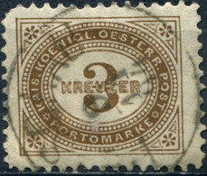 Pays :  49,2  (Autriche : Empire Autrichien (François-Joseph Ier))  Yvert Et Tellier N° : Tx    3 (o) - Postage Due