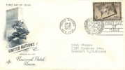 United Nations Offices In New York FDC 1953 UN Honoring The UPU - U.P.U.
