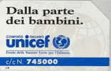 # ITALY 187 Unicef (30.06.93) 10000   Tres Bon Etat - Autres & Non Classés