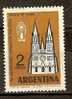 ARGENTINA 1962 75th Anniv Of Coronation Of The Holy Virgin Of Lujan - 2p Lujan Basilica  MNH - Nuevos