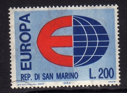 REPUBBLICA DI SAN MARINO 1964 EUROPA UNITA CEPT LIRE 200 MNH - Neufs