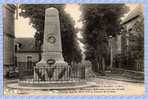 Pontvallain - Monument Commémoratif Des Soldats De La Guerre 1914-1918 Et Avenue De La Gare ( N 589 ) - Pontvallain