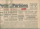 Le Petit Parisien Du 7&8/11/1942 " Deuxieme SEANCE PLENIERE Du P.P.F." Jacques DORIOT Déclare. - Le Petit Parisien