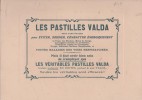 LES PASTILLES VALDA AU VERSO RECTO LUZ RUINES DU CHATEAU ET VUE SUR LUZ - Plaques En Carton