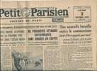 Le Petit Parisien Du 2/11/1942 " Les Sous Marins Allemands Pour La 1ere Fois Operent Dans L'ocean Indien" - Le Petit Parisien