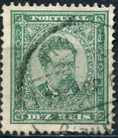 Pays : 394,01 (Portugal : Louis Ier)  Yvert Et Tellier N° :   57 (B) (o) Dentelé 12 ½ - Usati