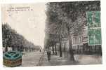 Pierrefitte-sur-Seine (93) : Avenue De Saint-Denis, Café à D, + Vignette De Pub De Capsule Env 1924 (animée) . - Pierrefitte Sur Seine