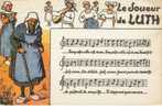 CPA FOLKLORE MUSIQUE ET CHANSON : Le Joueur De Luth - Music