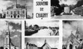 02 - CHAUNY - Multivues - Semi-Moderne - Petit Format  Edit  Combier Cim - Chauny