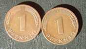 No.H1. Germany, 1 Pfennig 1989 - 1991 - 1 Pfennig