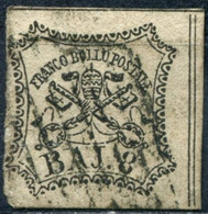 Pays : 245,4 (Italie: Eglise (Etats Pontificaux))  Yvert Et Tellier N° :    9 (o) - Etats Pontificaux