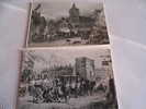 2 CARTES DESSIN - Taxis & Droschken