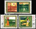 China 1985 J119 30th Anniv. Of Xin-jiang Uygur Autonomous Region Stamps Sheep Mount Lake Oil - Aardolie