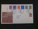 GB FDC NEW DEFINITIVE VALUES 1983 3.5P TO 31P - 1981-1990 Em. Décimales