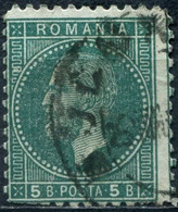 Pays : 409,11 (Roumanie : Principauté (Charles))  Yvert Et Tellier N°:  50 A (o) - 1858-1880 Moldavia & Principato