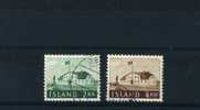 - ISLANDE 1944/59 . TIMBRES OBLITERES 1958/61 . - Usati