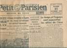 Le Petit Parisien Du 27/10/1942 " FEZ La Ville Sainte Manifeste A L'Amiral DARLAN La Fidelité Du Maroc à La France." - Le Petit Parisien