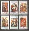 BULGARIA 1991 - EL GRECO PAINTINGS  -  CPL. SET  - USED OBLITERE GESTEMPELT - Usados