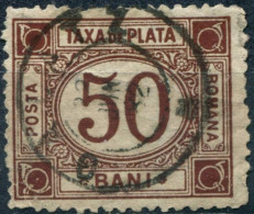 Pays : 409,2 (Roumanie : Royaume (Charles Ier (1881-    )) Yvert Et Tellier N° :  Tx     5 (o) - Port Dû (Taxe)